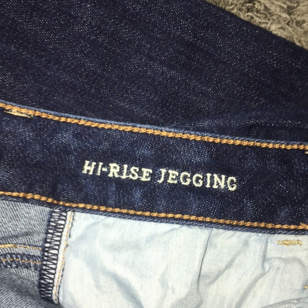 Dark Wash Jeggings View 6